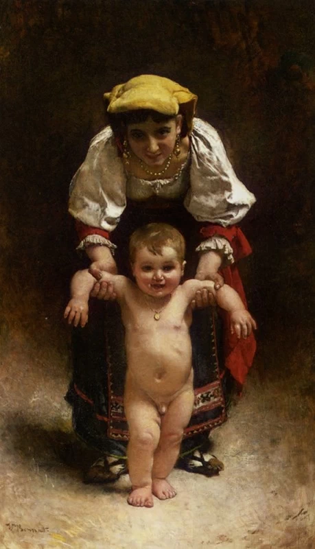 Léon Bonnat - Primi passi